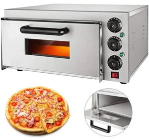 Commercial Pizza Oven Single Deck Countertop- Stone Base - Electric - Picture 1 of 4