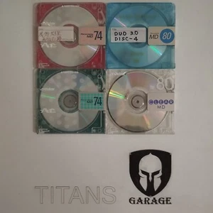 MD MINI DISC GEBRAUCHT VICTOR 74 und 80 MIN 4 Stück - Bild 1 von 2