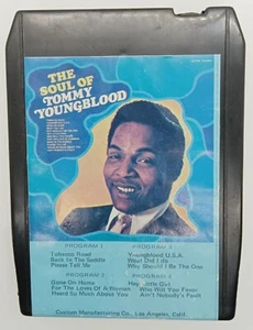 The Soul Of Tommy Youngblood Rare Soul 8-Track Album 1970 - Picture 1 of 2