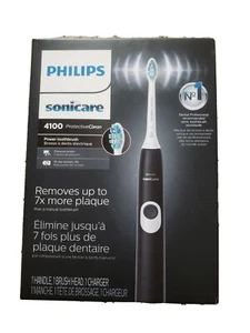 Philips Sonicare Protective  4100 Rechargeable Toothbrush Black NEW BOX SEALED - Picture 1 of 3