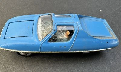 Vintage Corgi Juniors Husky The Man From Uncle Diecast Car with Occupants Blue - Image 1 of 4