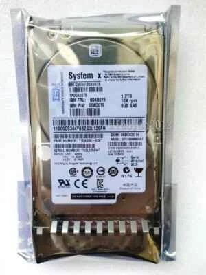 IBM 00AD075 00AD076 00AD079 00AD077 1.2TB 10K 6G 2.5" G2HS SFF SAS Hard Drive - Image 1 of 3