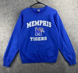 Felpa Memphis Tigers uomo maglione pullover blu medio - Foto 1 di 9