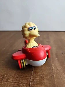 Illco Toy Jim Henson Sesame Street Big Bird  Plane Vintage - Picture 1 of 13