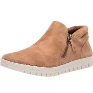 Bella Vita Camberly Sport Bootie Ankle Boot Saffle Kidsuede Leather Size 7 Wide - Picture 1 of 4