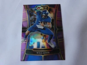2023 Panini Select Draft Picks - Purple Prizm #3 Will Levis (RC) 38/75 - Bild 1 von 4