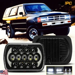 5x7" 7x6'' Led Rectangle Headlight Hi/Lo Halo for Toyota 4Runner 1984-1991 H6054 - Picture 1 of 12