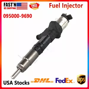 095000-9690 1J500-53051 Fuel Injector for Denso Kubota V3800 V3800T 3.8L Engine - Picture 1 of 6