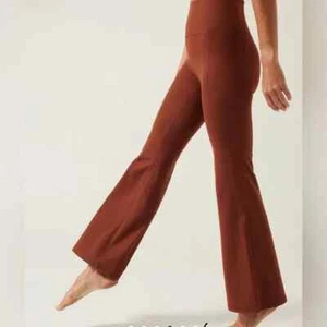 Athleta 3X Stash Pocket Flare Pant Toasted Brown Neu Mit Etikett - Bild 1 von 6