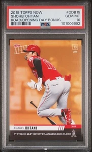 2019 Topps Now Shohei Ohtani Road To Opening Day Gold Bonus PSA GEM MT 10 - Bild 1 von 2