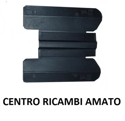 DIEFFE TAPPETO TAPPETTINO IN GOMMA PIAGGIO SI NERO