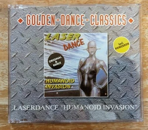 Laserdance- Humanoid Invasion CDS- 3TRK MAXI-SINGLE! CLASSIC! ITALO! SYNTH-POP! - Picture 1 of 3