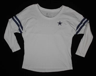 Nike NFL Apparel Women’s Dallas Cowboys Long Sleeve T-Shirt Medium (22X24) - Image 1 of 4