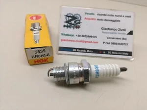 NGK candela accensione BR8HSA 2T spark plug CAGIVA SYM BENELLI KYMCO Keway 50 - Picture 1 of 2