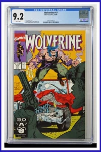 Wolverine #47 CGC Bewertung 9.2 Marvel Oktober 1991 weiße Seiten Comic Buch. - Bild 1 von 2