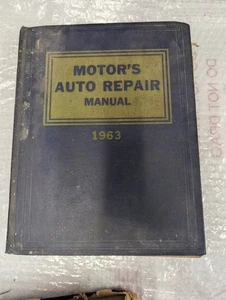 1963 Motor's Auto Repair Manual 26th Edition Hardcover - Bild 1 von 3