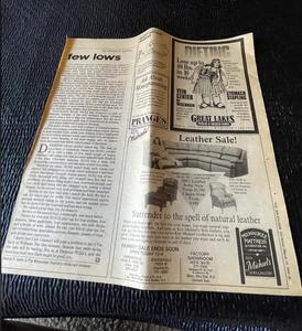 Revista Kerns Carpet Ramaker Wisconsin Milwaukee Journal 1992 una página - Imagen 1 de 2
