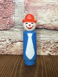 Fisher Price Little People Vintage groß Crazy Clown Feuerwehr Zirkus ATYPP - Bild 1 von 8