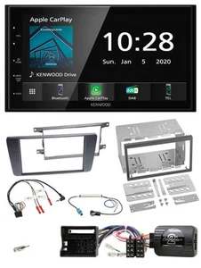 Kenwood Bluetooth Lenkrad DAB USB 2DIN Autoradio für Skoda Octavia 04-13 Scout - Bild 1 von 13