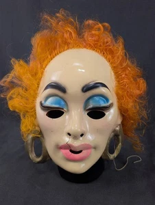 Vintage "Fun Mask" Woman By Ben Cooper - Picture 1 of 8