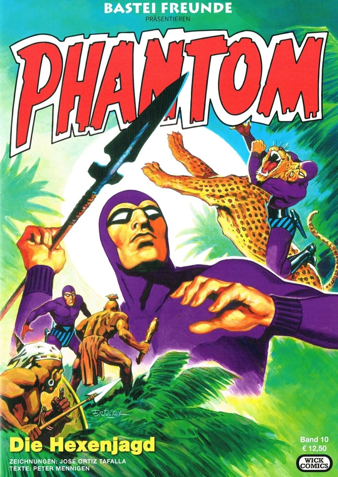 PHANTOM #1,2,3,4,5,6,7,8,9+10  Wick Comics BASTEI FREUNDE Ortiz Tafalla Mennigen - Bild 1 von 1