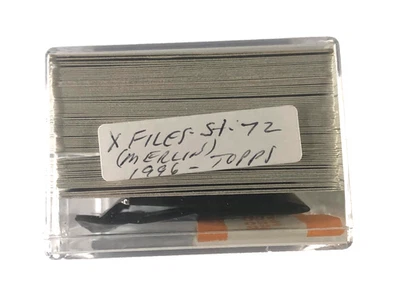 THE X-FILES TEMPORADA 1 UNO 1996 TOPPS MERLIN UK JUEGO DE TARJETAS BASE PARCIAL 70/72 TV Foto 1 de 4