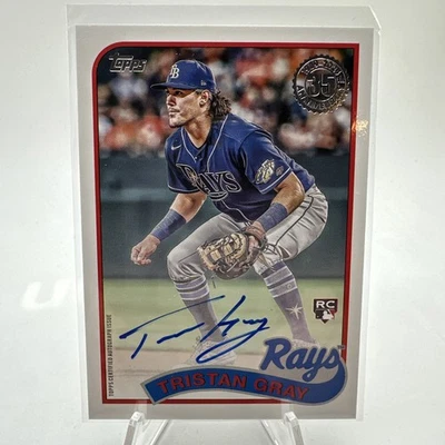 L53,639 - 2024 Topps Update '89 Topps Autographs #89BA2TG Tristan Gray Auto - Image 1 of 2