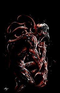 VENOM #27 GABRIELE DELLOTTO EXCLUSIVE CARNAGE VIRGIN VARIANT 2020 MARVEL NM - Picture 1 of 1