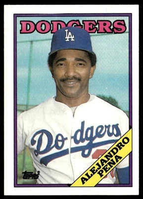 1988 Topps Alejandro Pena Los Angeles Dodgers #277 - Image 1 of 2