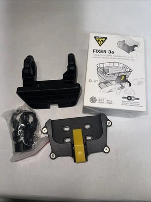 Montaje de cesta frontal Topeak Fixer 3e negro Foto 1 de 4