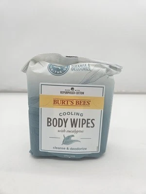 Burts Bees Cooling Body Wipes With Eucalyptus Cleanse & Deodorize Discontinued - Image 1 of 4