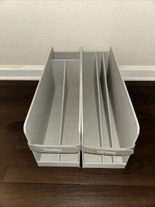 2 Kümmel Backen Backformen Aufbewahrung Behälter Halter Organizer Schublade Top Zustand - Bild 1 von 4