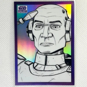2022 Topps Chrome Star Wars Galaxy Echo #BV-89 Mojo Refractor /50 - Picture 1 of 8