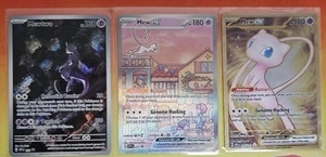 Pokemon - 151 UPC Promo Set - Mew SVP053 Mew ex 205/165 Mewtwo SVP052 UNSEALED - Picture 1 of 1