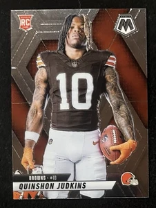 2025 Panini Mosaic Quinshon Judkins No. 276 Variation (RC) Rookie Card Browns - Bild 1 von 2