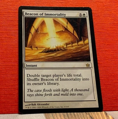 Beacon of Immortality - Fifth Dawn - Moderately Played / MP - Magic MTG - Image 1 of 2