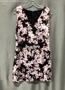 Banana Republic Womens Floral Midi Basic Dress Size 8 Regular - Picture 1 of 6