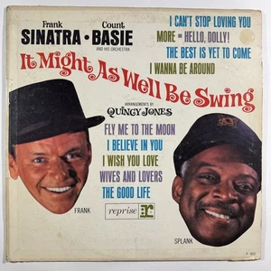 FRANK SINATRA / COUNT BASIE "IT MIGHT AS WELL BE SWING" LP MONO VG+ / VG REPRISE - Picture 1 of 4