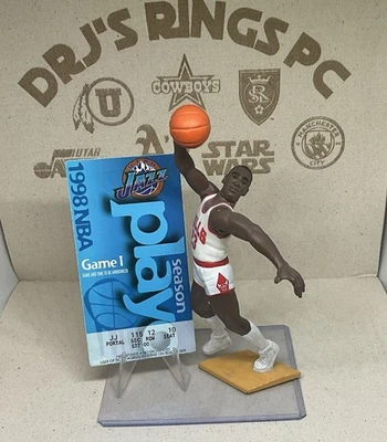 1998 NBA FINALS Ticket Stub.. 🔥Bulls vs. Jazz Game 1 🔥 - Image 1 of 3