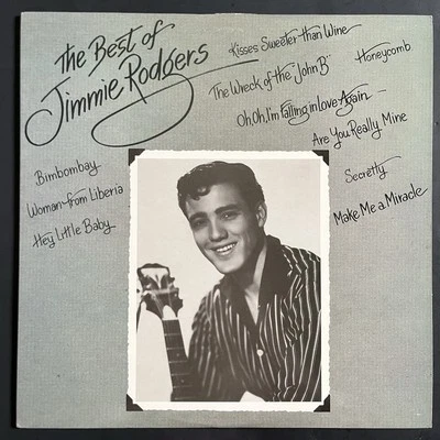 The Best Of Jimmie Rodgers~NM Vinyl~Roulette Records~Country~FAST SHIP OUT - Image 1 of 2