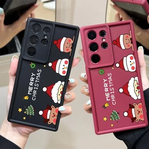 Per Samsung S25 S24 S23 A17 A16 A56 A36 A55 A54 custodia regalo di Natale carina - Foto 1 di 18