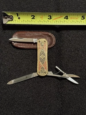 VTG ULTRA RARE GERMAN BOKER SOLINGEN TOLEDO FOLDING POCKET FOB LOBSTER KNIFE - Image 1 of 4