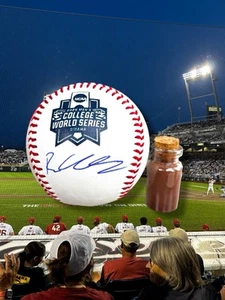 Roch Cholowsky signiert 2025 College World Series Baseball UCLA Bruins CWS Autogramm - Bild 1 von 1