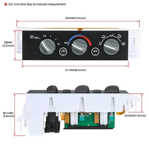 A/C Heater Climate Control Module For Chevy GMC C1500-C3500 K1500-K3500 599-007 - Picture 1 of 12