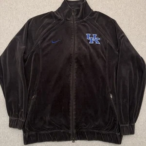 Chaqueta deportiva de terciopelo vintage Nike para hombre XL negra University of Kentucky Wildcats - Imagen 1 de 9