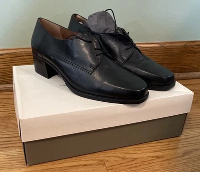 NEW Easy Spirit Fame Shoes Womens Size 7.5 Black Low Heel Loafer Comfort Casual - Image 1 of 4