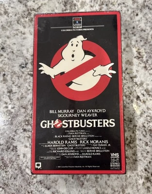 Ghostbusters VHS Red Border 1985 RCA Columbia Pictures Watermarks New Sealed - Image 1 of 4