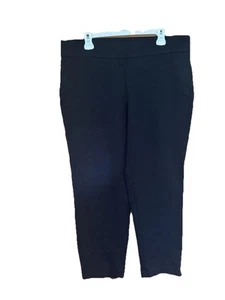 charter club cambridge slim pants Women’s 18S Black - Picture 1 of 4