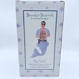 Rare December Diamonds Strip Search Merman Ornament 2018 New in Box - Retired - Picture 1 of 2