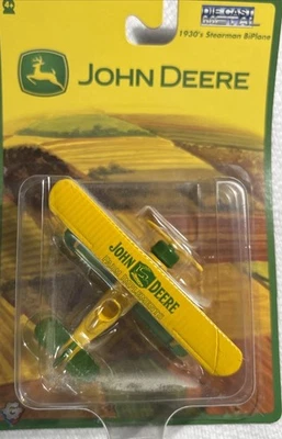 John Deere 1930’s Spearman Bi Plane DieCast 2005 Unopened Pkg - Image 1 of 4